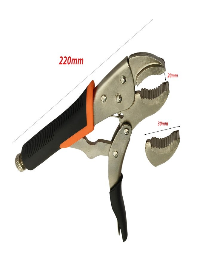 Inditrust كماشة قفل ذات فكين منحنيين من إنديتراست (عبوة من قطعة واحدة) - Image 2